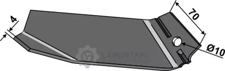 Häuflerschar 210mm - rechts
