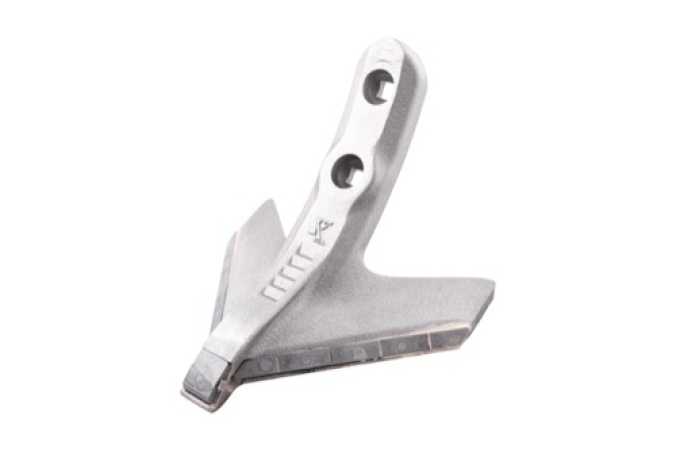 Gänsefußschar 220mm - Hartmetall