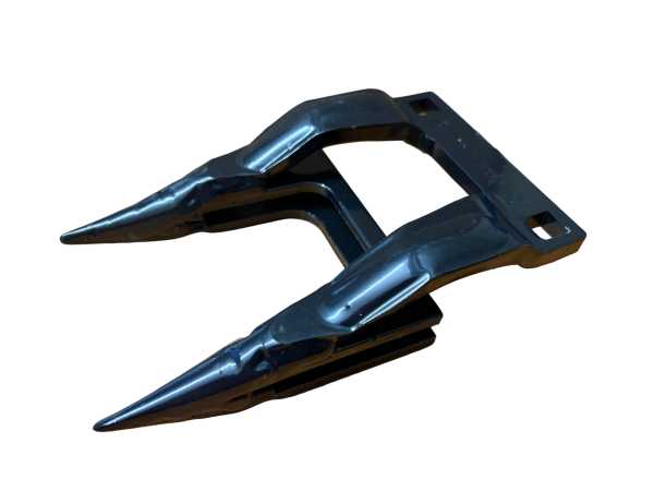 Doppelfinger Schumacher System 12mm - schwarz (Überschneidung)
