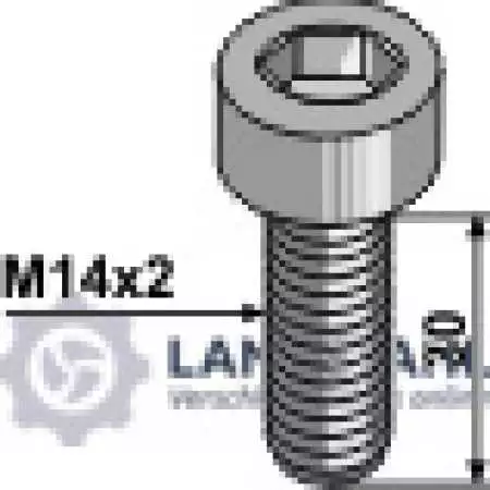 Innensechskantschraube - M14x2 - 10.9