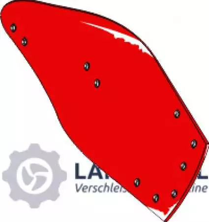 Streichblech-Hinterteil - 14 - 20“ - rechts vgl. KK073290