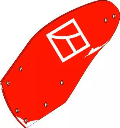 Streichblech-Hinterteil - links vgl. 612111