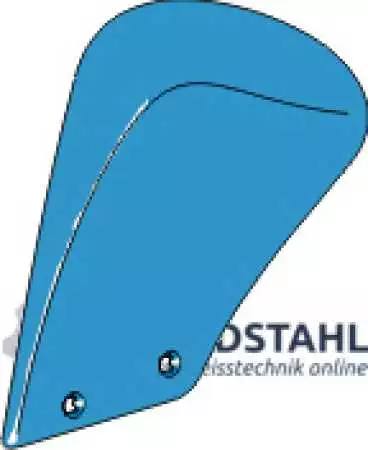 Streichblech RDG-21 L - links