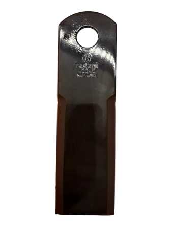 25 Stück Schlegelmesser, 173x50x3,0/18,1, gerade, Schneide beidseitig