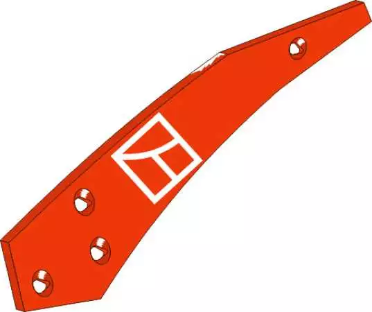 Streichblech-Streifen - links