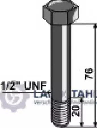 Schraube - 1/2''