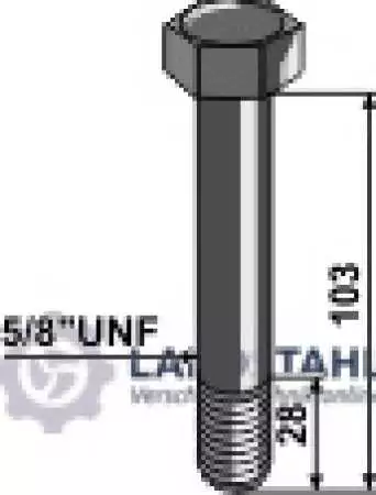 Schraube - 5/8''UNF