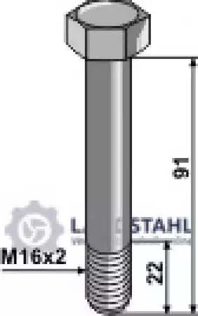 Schraube - M16 x 2 - 10.9