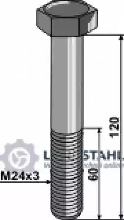 Schraube - M24x3 - 10.9