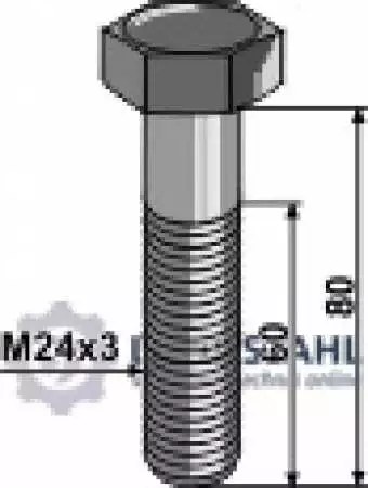 Schraube - M24x3 - 10.9