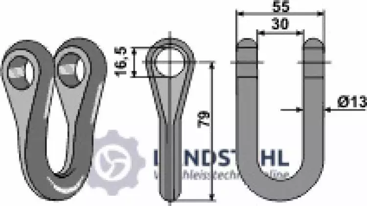 Schäkel D16,5