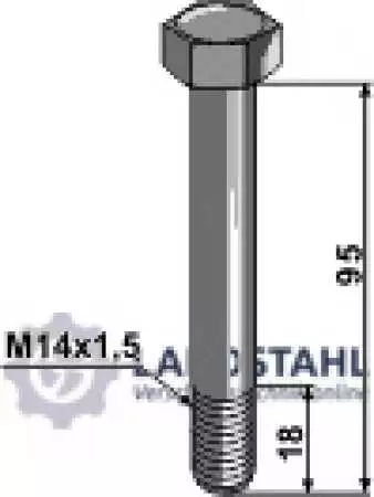 Schraube - M14x1,5 - 10.9