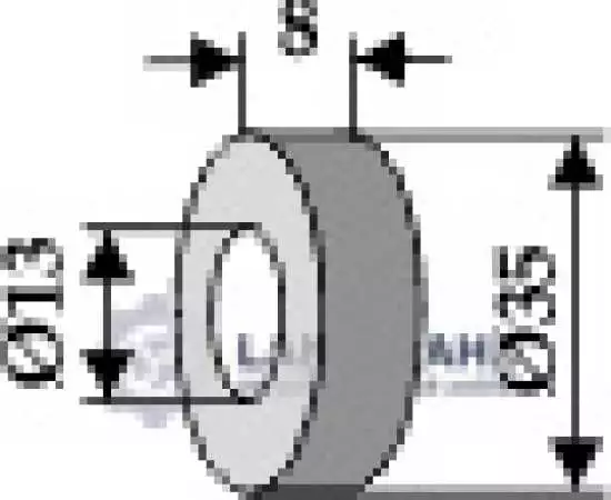 Scheibe D35x8xD13