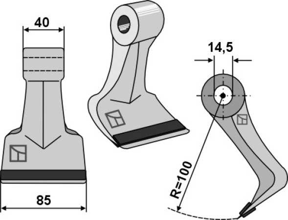Hammerschlegel 85x40mm - PTA