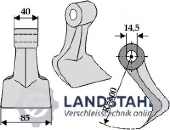 Hammerschlegel 85x40mm