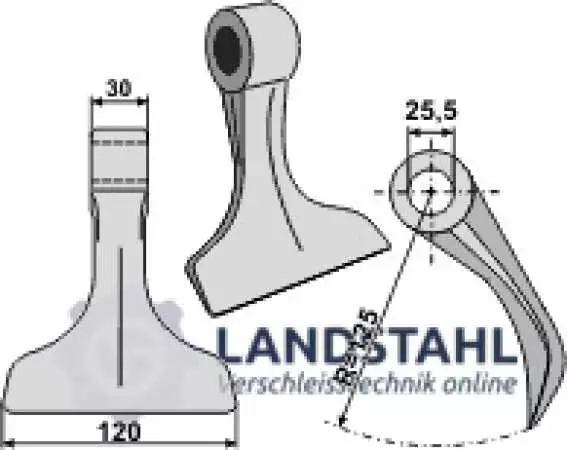 Hammerschlegel 120x30mm