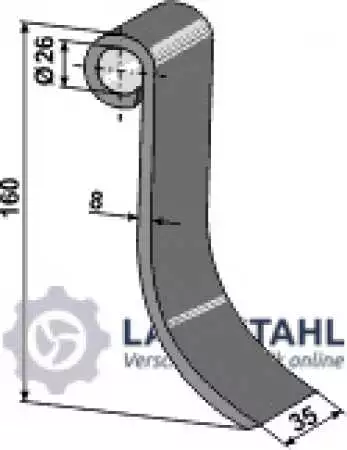 Schlegel 160x35mm