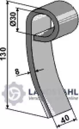 Schlegel 130x40mm