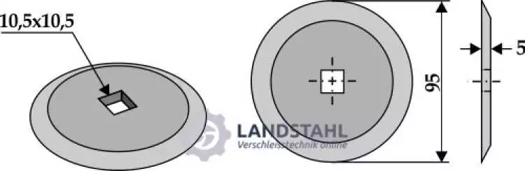 Futtermischwagenmesser