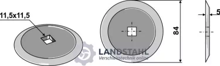 Futtermischwagenmesser