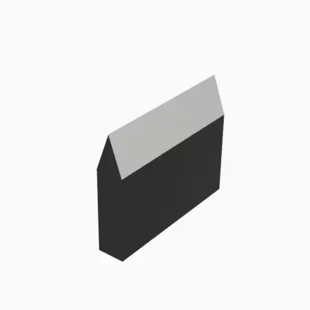 Spaltkeil 80x18mm 100mm lang