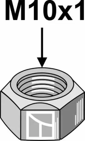 Sicherungsmutter - M10x1
