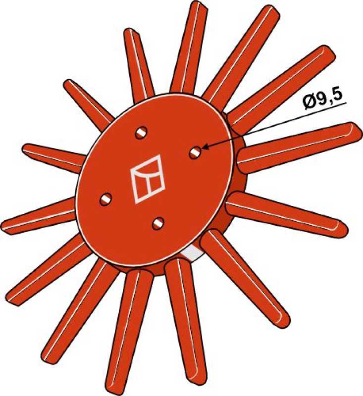 Fingerstern Ø290mm - hart