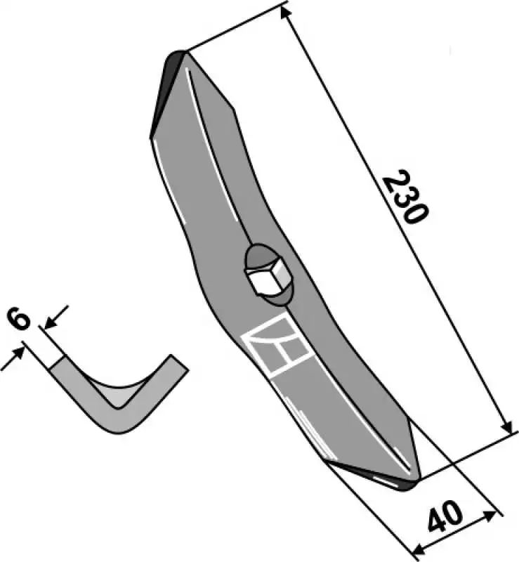 073006 073007 für Kverneland Pflugschar Wechselspitzschar Schar 18