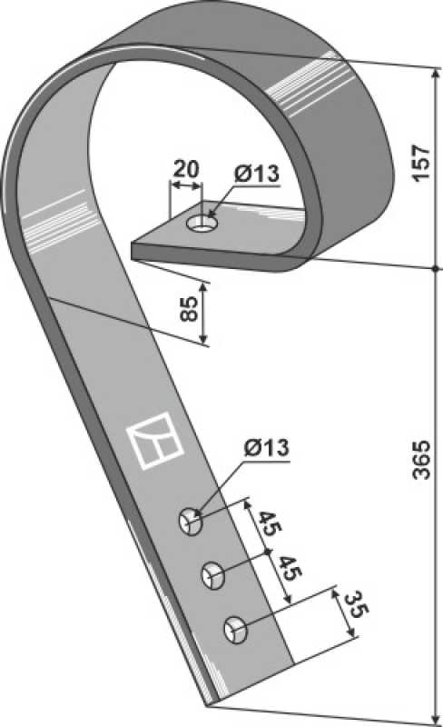 GRANIT Schleppzinken 900930 Köckerling kaufen | Onlineshop