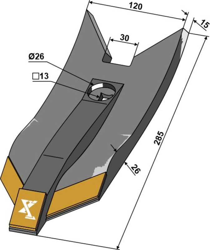 Scharspitze - Hartmetall