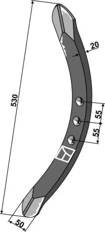 Vorschar - 50mm