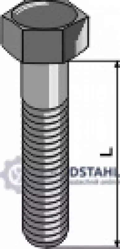 Sechskantschraube M12 ohne Mutter