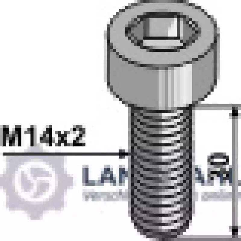 Innensechskantschraube - M14x2 - 10.9