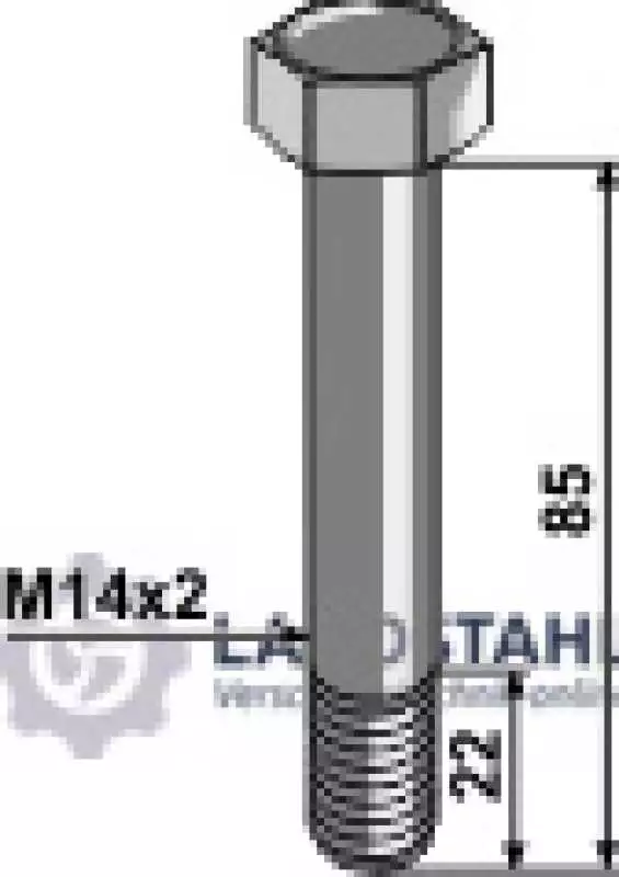 Abscherschraube M14 ohne Mutter