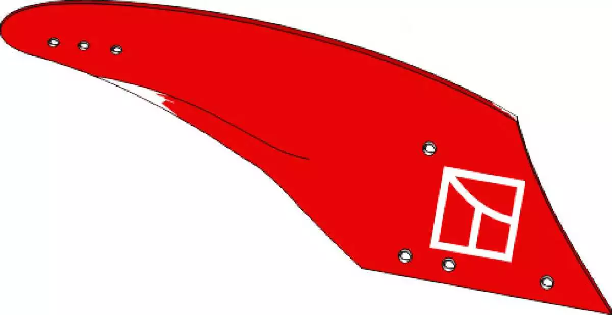 Streichblech-Hinterteil Hydrein 16“ - rechts vgl. KK053264