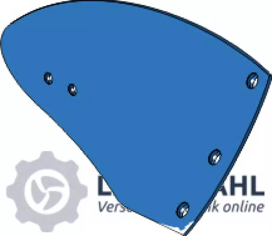 Streichblech-Hinterteil UNK336R - rechts