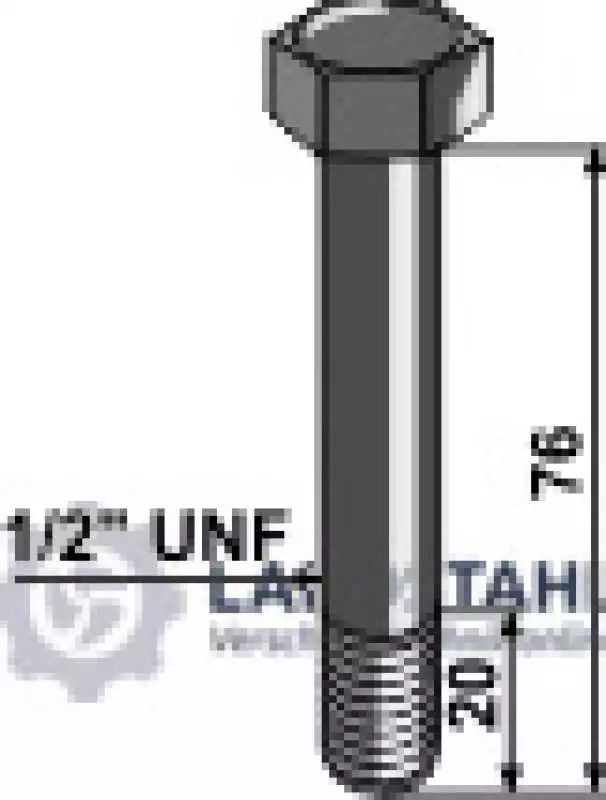 Schraube - 1/2''
