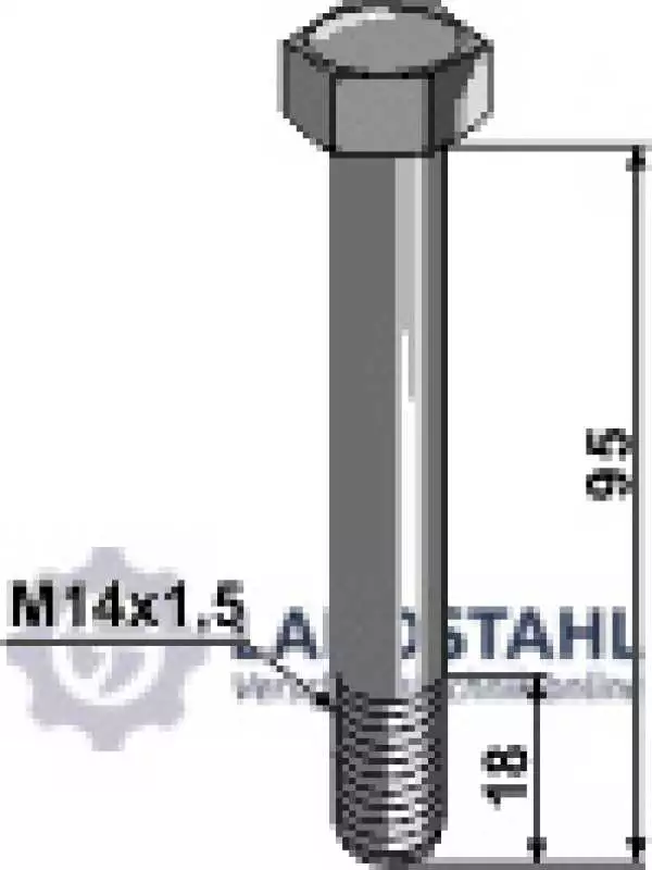 Schraube - M14x1,5 - 10.9