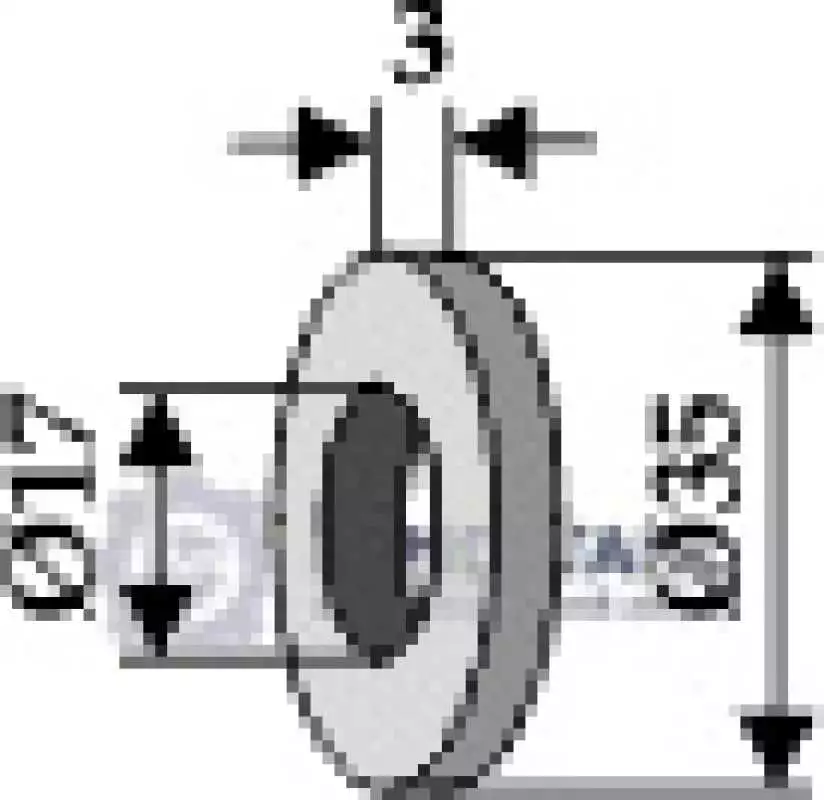 Scheibe D35x3xD17
