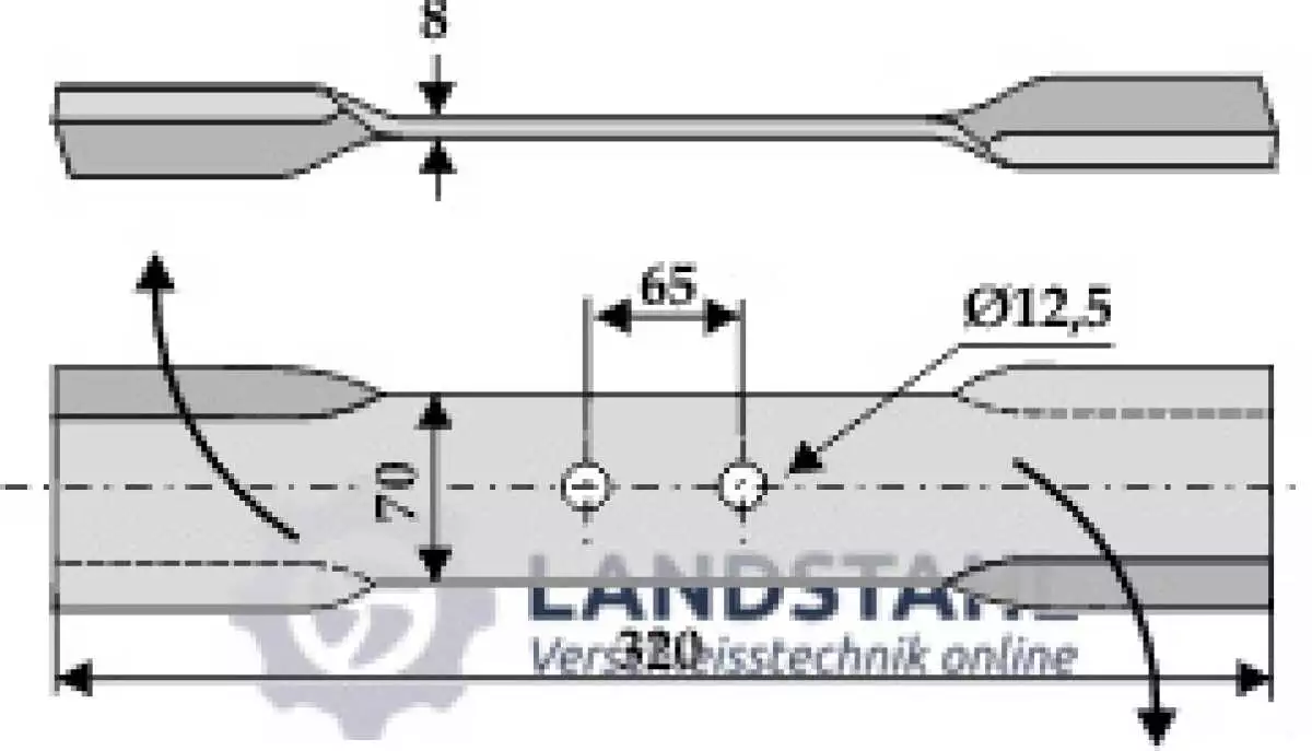 Mähermesser 320mm - rechts