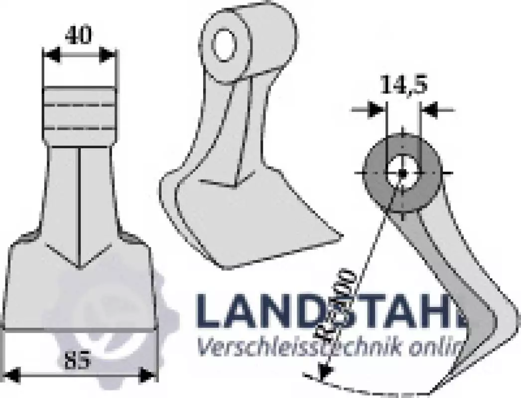 Hammerschlegel 85x40mm