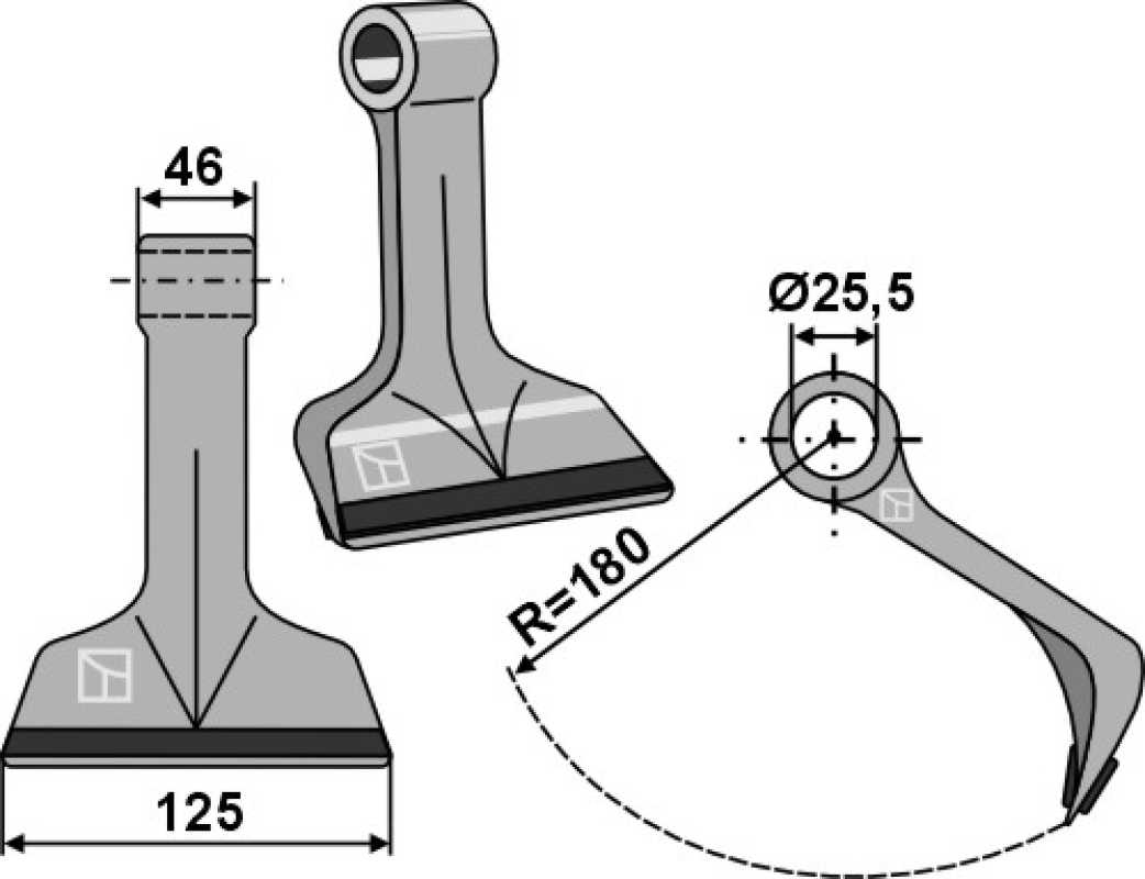 Hammerschlegel 125x46mm - PTA