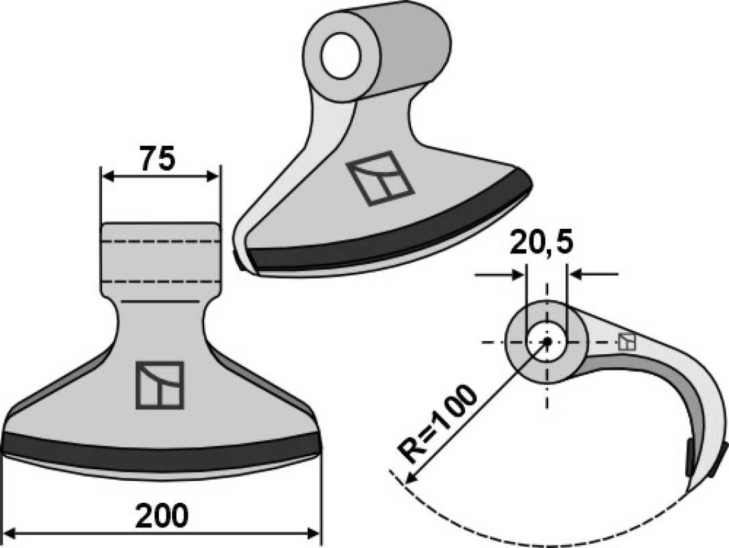 Hammerschlegel 200x75mm - PTA