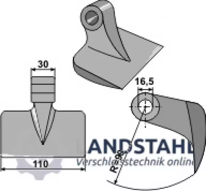 Hammerschlegel 110x30mm