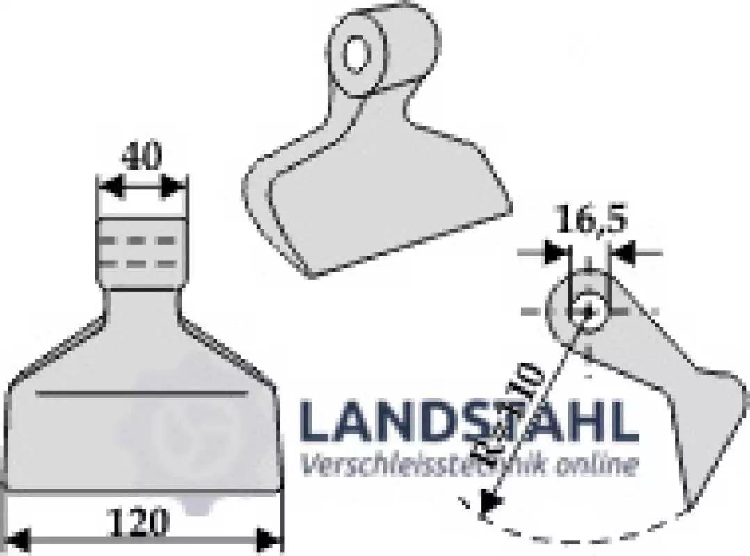 Hammerschlegel 120x40mm