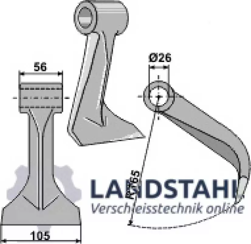 Hammerschlegel 105x56mm