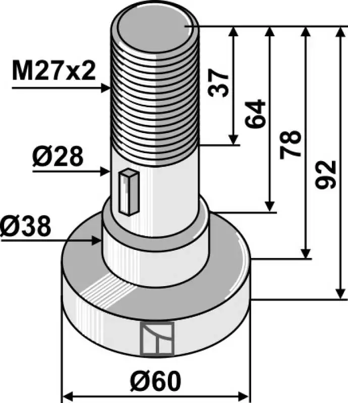 Scheibenegge lager GW209PPB26 [FKL] - Deutschland