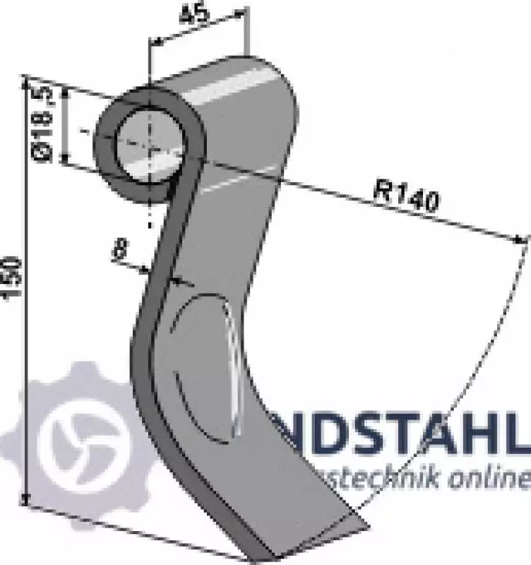 Schlegel 150x45mm