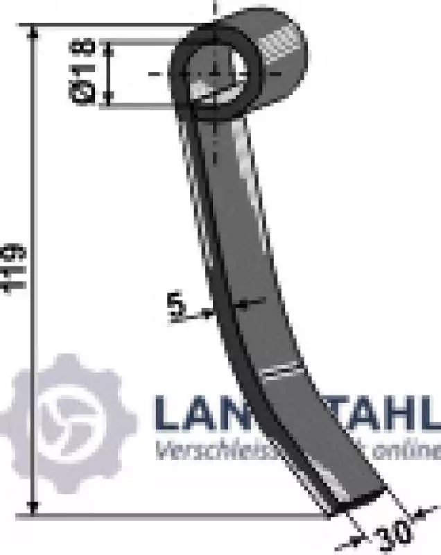 Schlegel 119x30mm