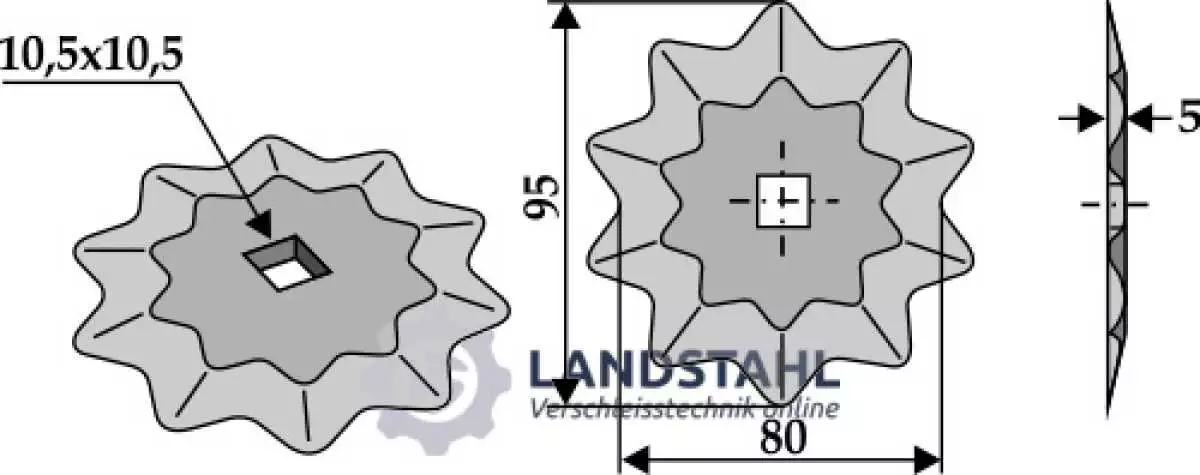Futtermischwagenmesser